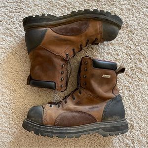 Cabela’s leather outdoor work boots